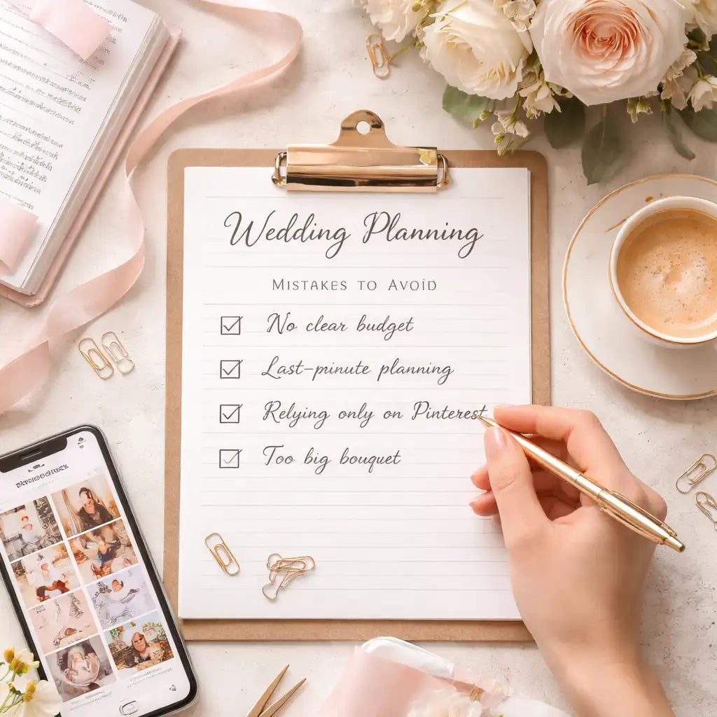 GRESELI pe care să NU le faci la nunta ta