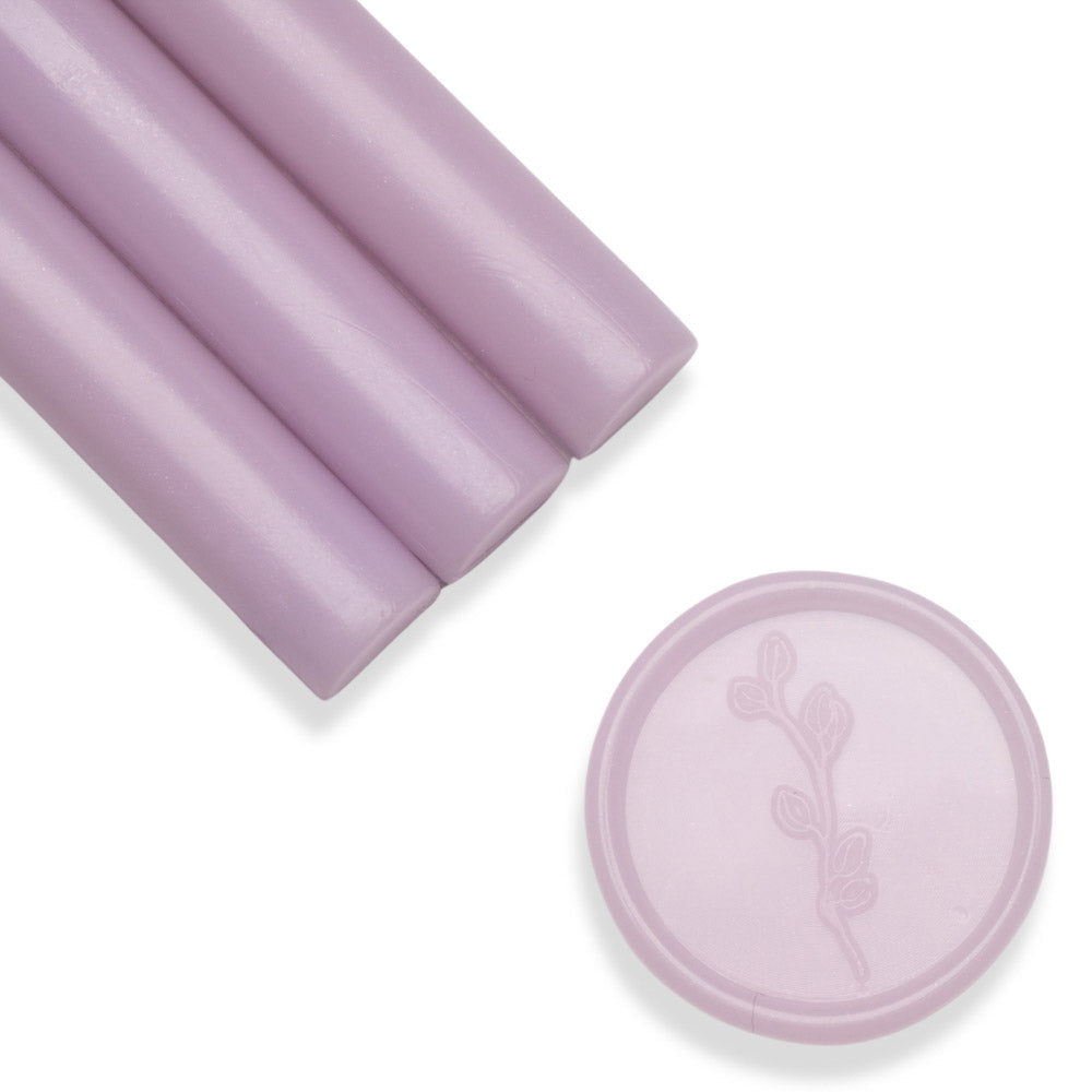 Baton ceara, mov translucid, 1.1 x 13 cm, ceara pentru sigilii