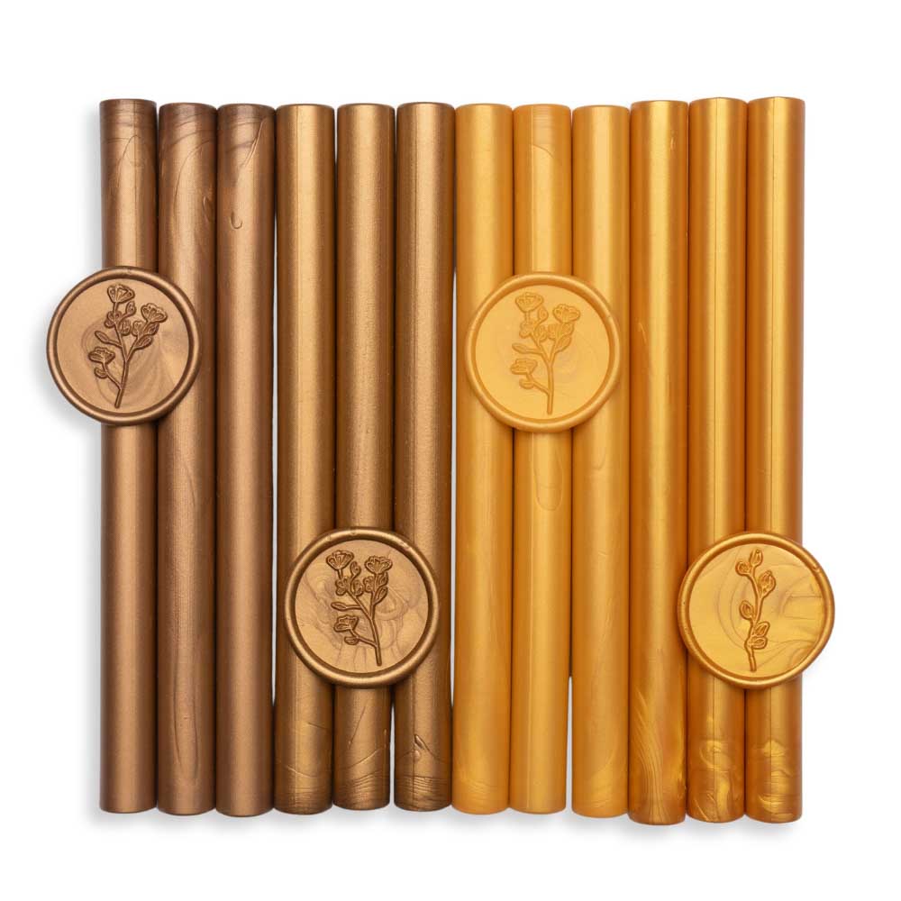 Baton ceara, bronze, sidefat, 1.1 x 13 cm, ceara pentru sigilii nunta