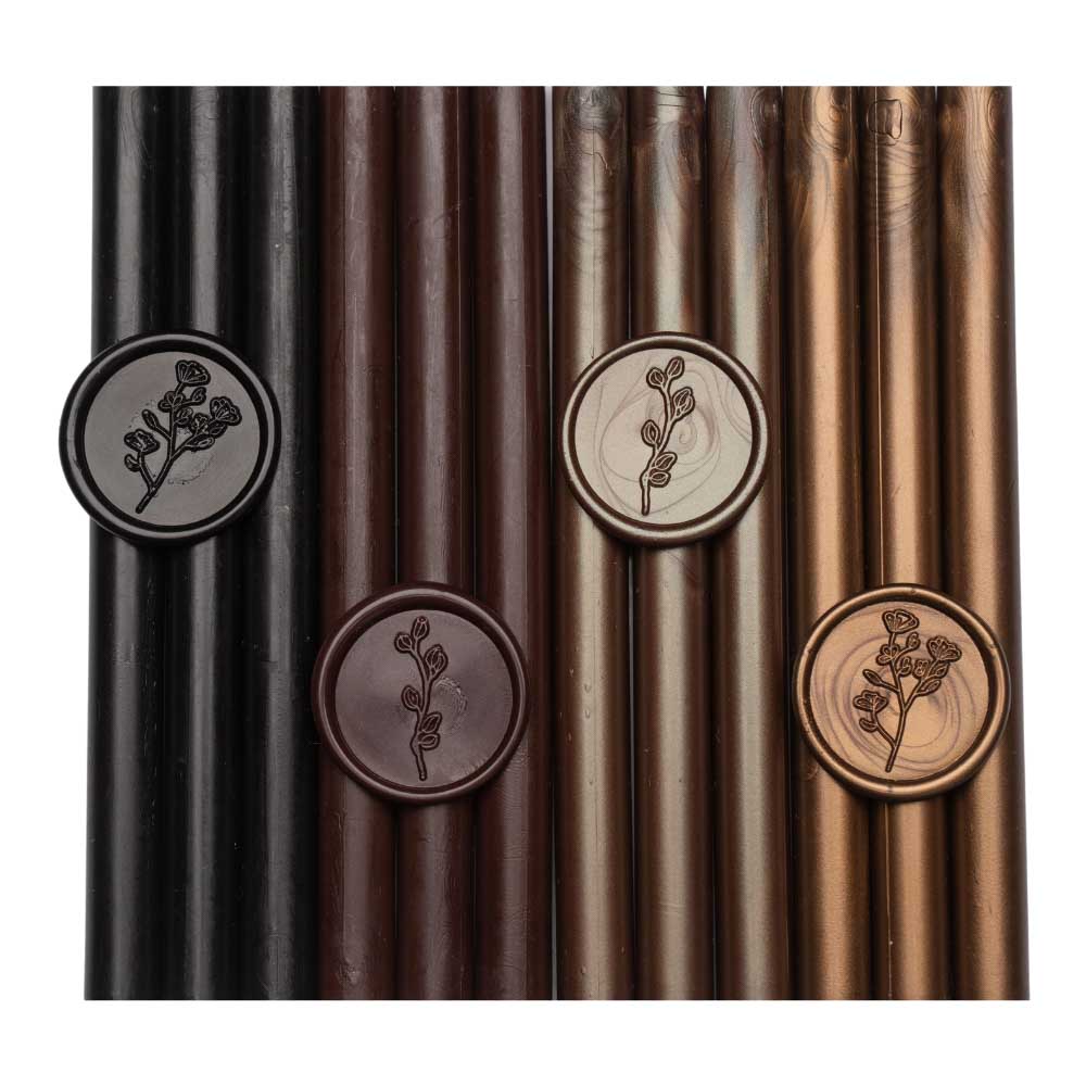 Baton ceara, negru, mat, 1.1 x 13 cm, ceara pentru sigilii
