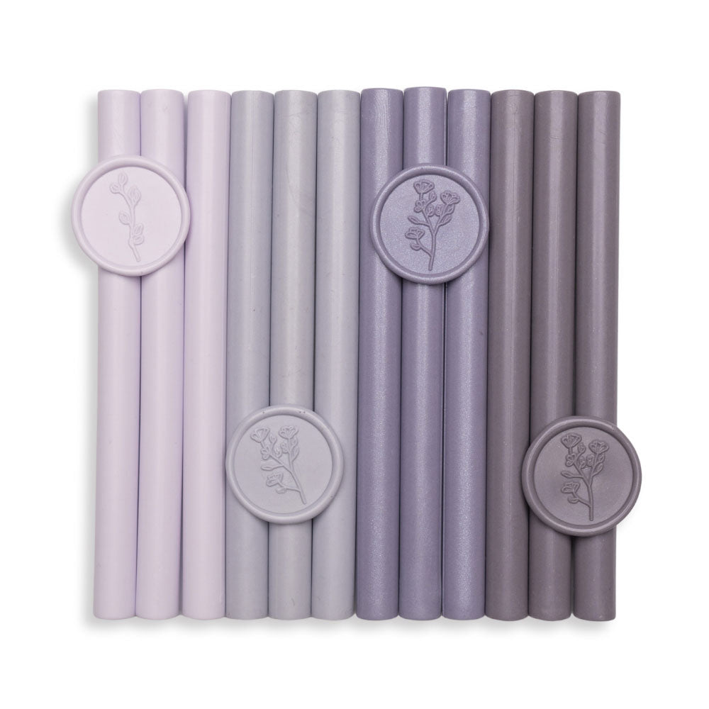 Baton ceara, mov lavanda, mat, 1.1 x 13 cm, ceara pentru sigilii