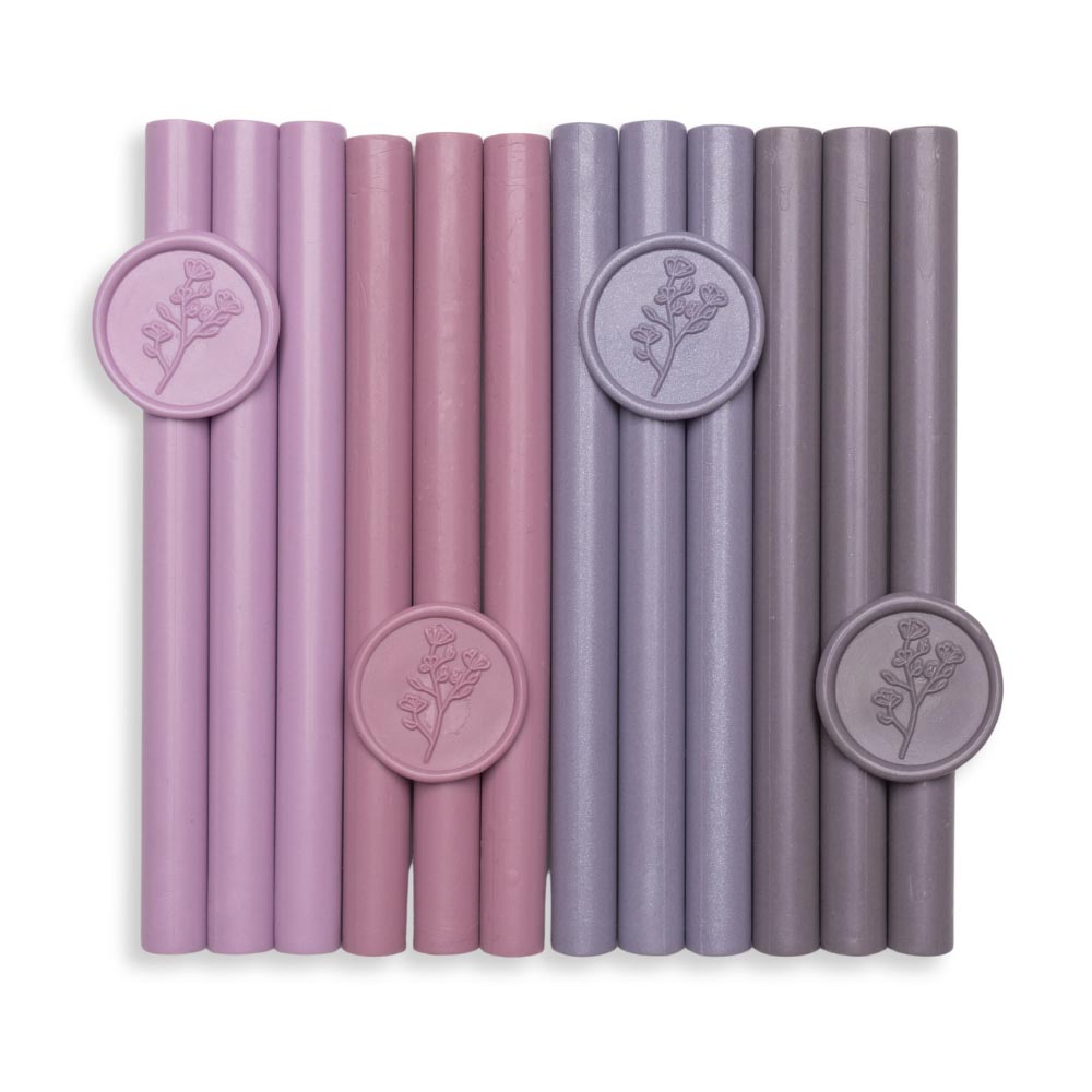 Baton ceara, mov lavanda, mat, 1.1 x 13 cm, ceara pentru sigilii