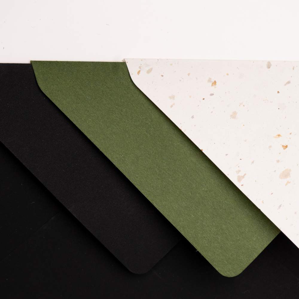 Plic B6, verde pin, 125x175 mm, pentru invitatii de nunta
