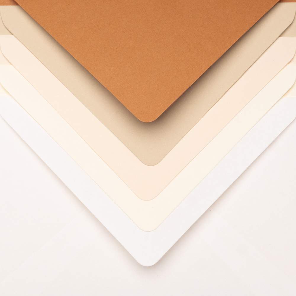 Plic B6, portocaliu scortisoara, 125x175 mm, pentru invitatii de nunta