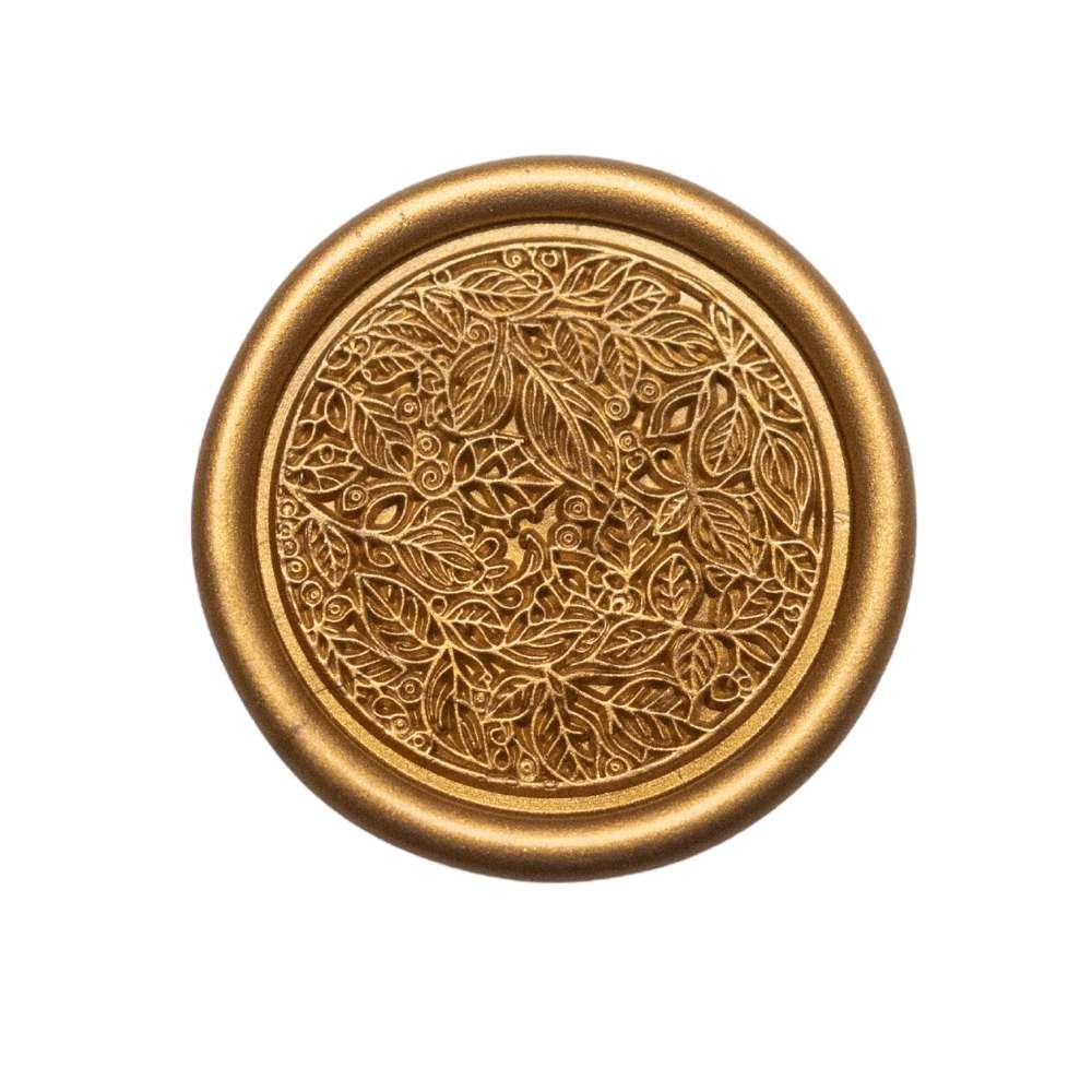 10x Sigiliu ceara, 40mm, model "Botanical"