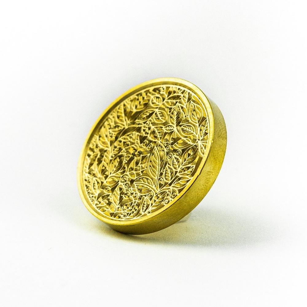 Stampila sigilu ceara, model “Botanical”, 30 mm
