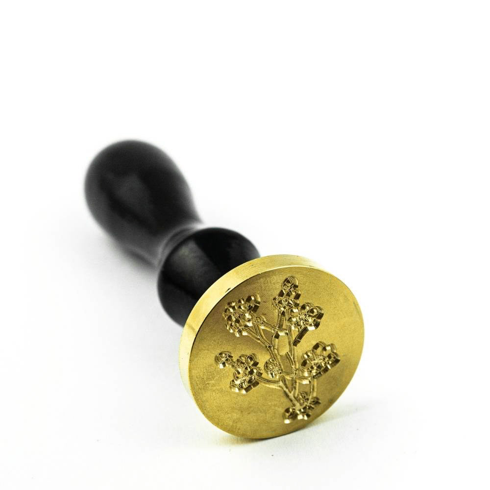 Stampila sigilu ceara, model “Flori de Nu-Mă-Uita”, 30 mm