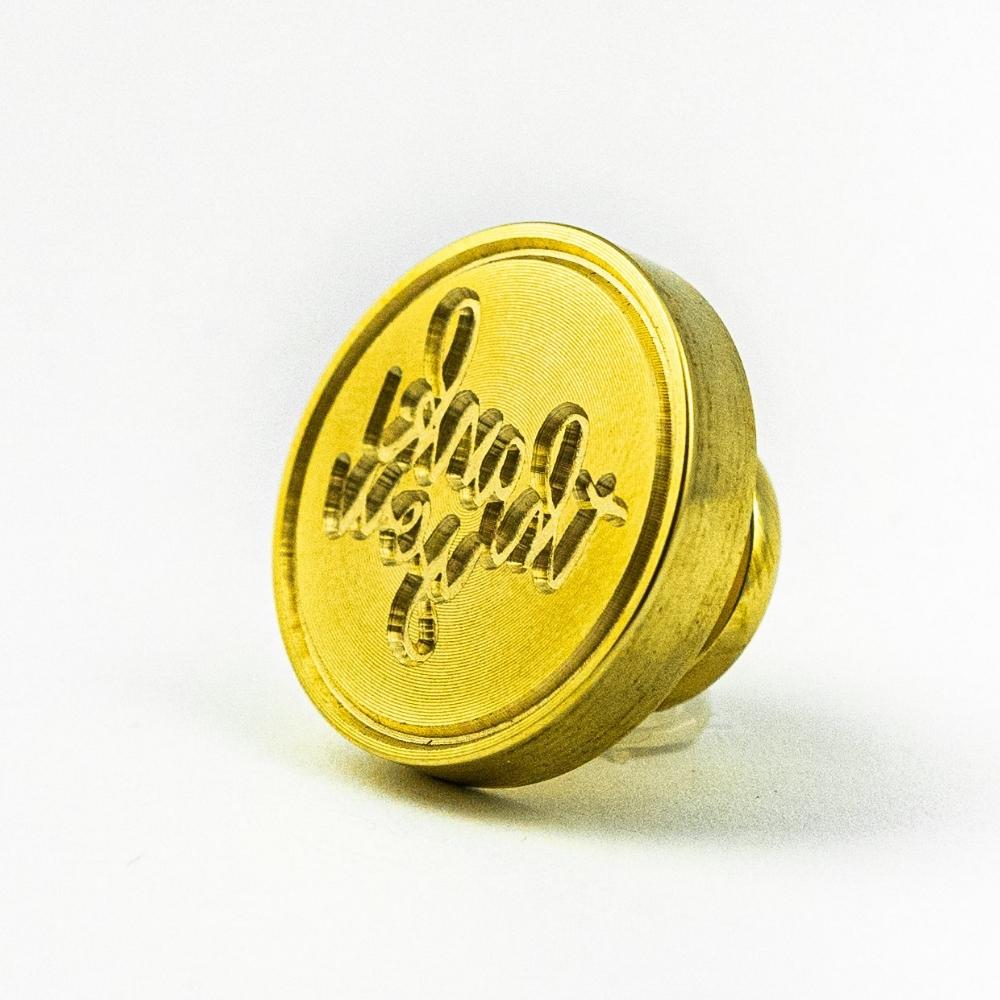 Stampila sigilu ceara, modelul 1 “Thank You”, 25 mm
