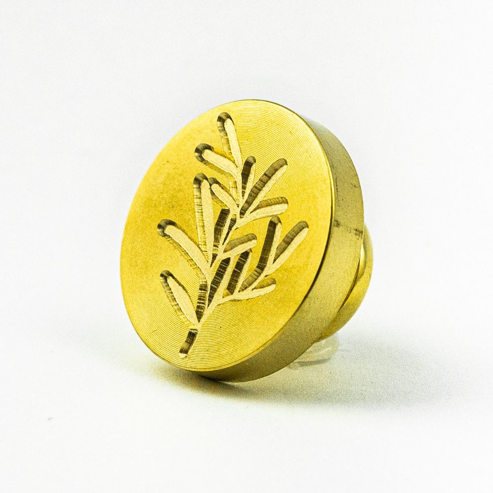 Stampila sigilu ceara, model “Thyme”, 25 mm