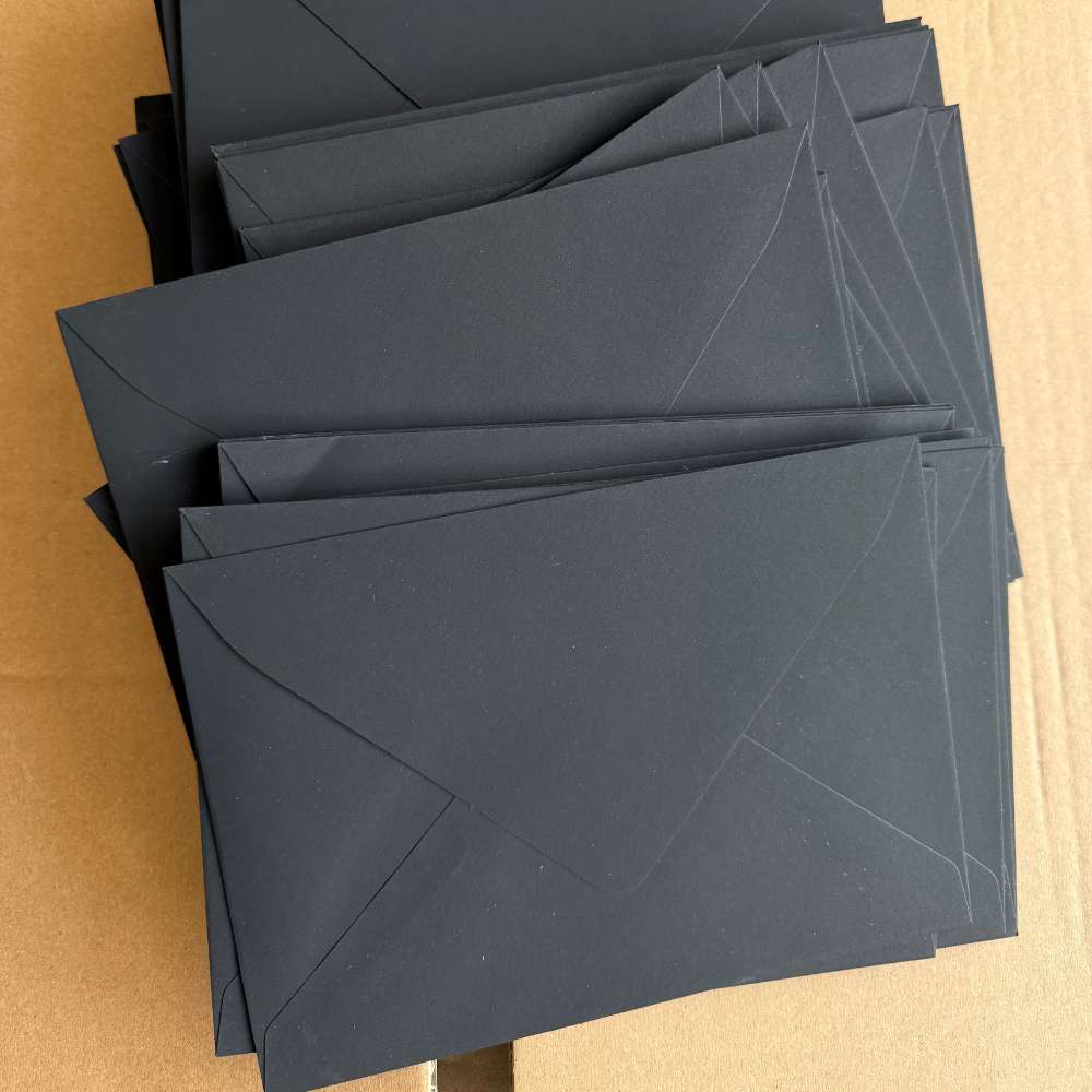 Plic B6 negru intens cu defecte minore