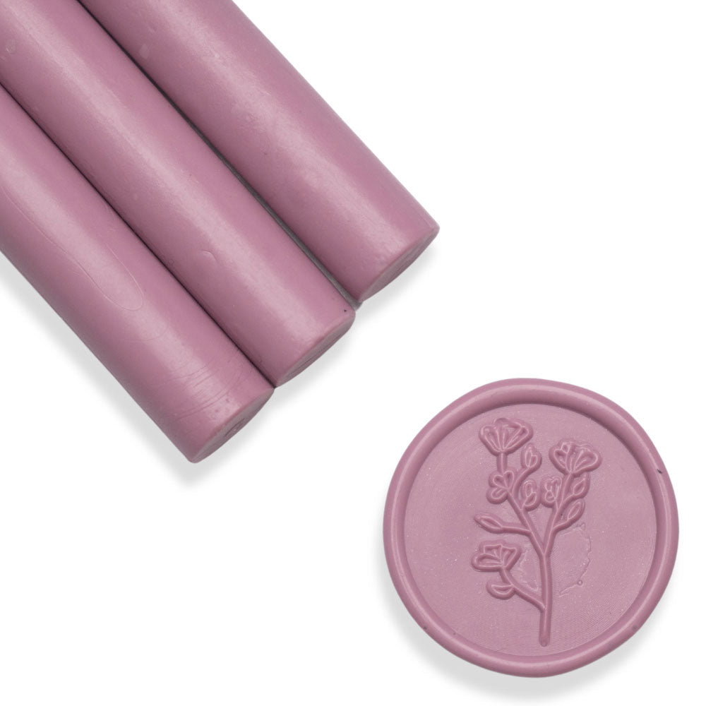 Baton ceara, mov liliac, mat, 1.1 x 13 cm, ceara pentru sigilii