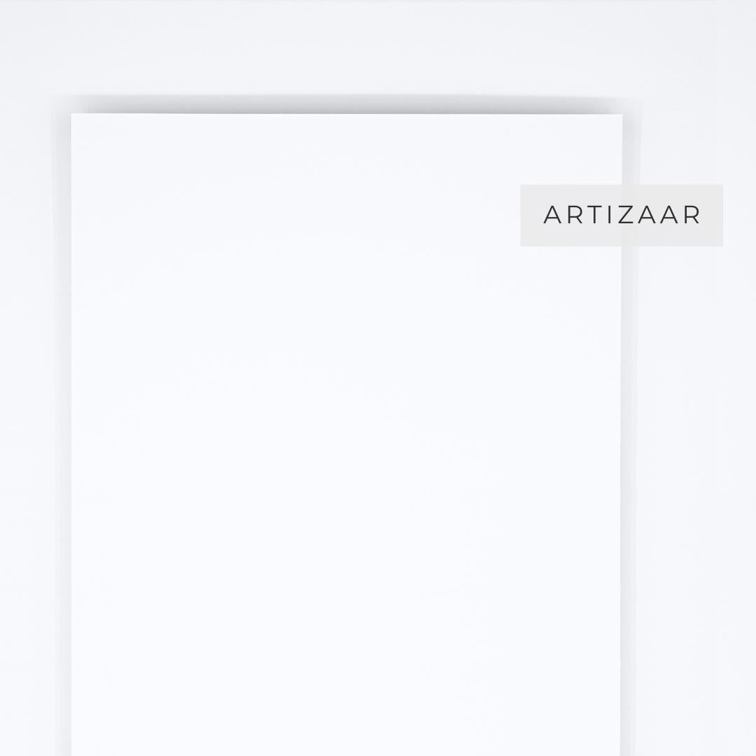 Carton texturat A4, alb simplu, hartie pentru invitatii de nunta - Artizaar.ro