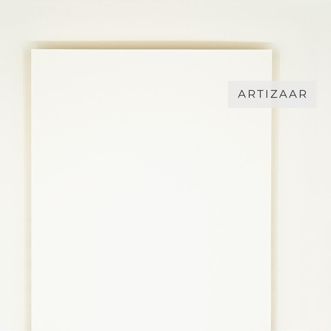Carton texturat A4, alb vanilla, hartie pentru invitatii de nunta - Artizaar.ro