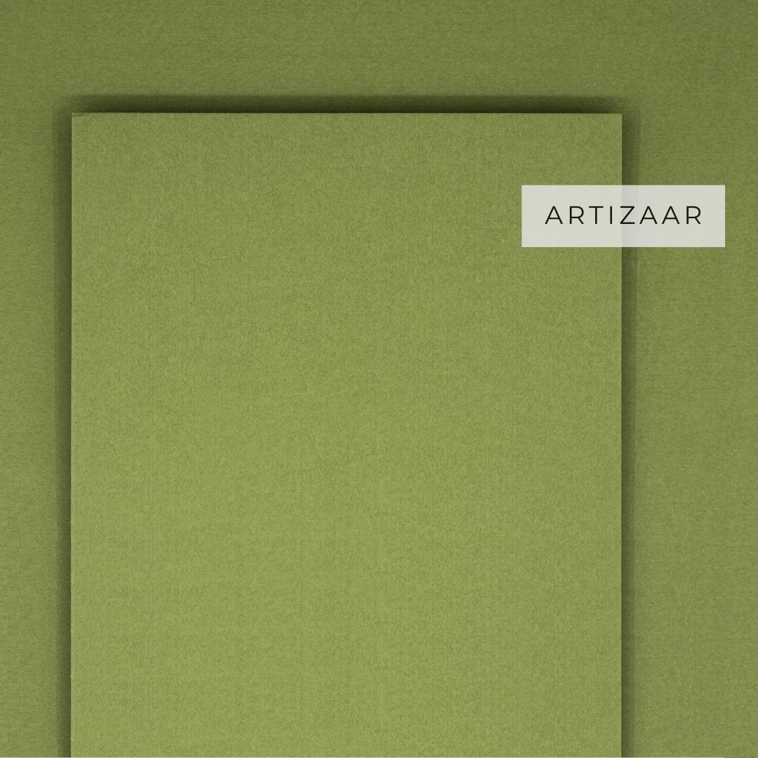 Carton texturat A4, verde wasabi, hartie pentru invitatii de nunta - Artizaar.ro